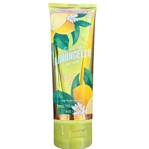 Bath & Body Works Sparkling Limoncello Ultra Shea Body Cream 8oz‎ Moisturizing
